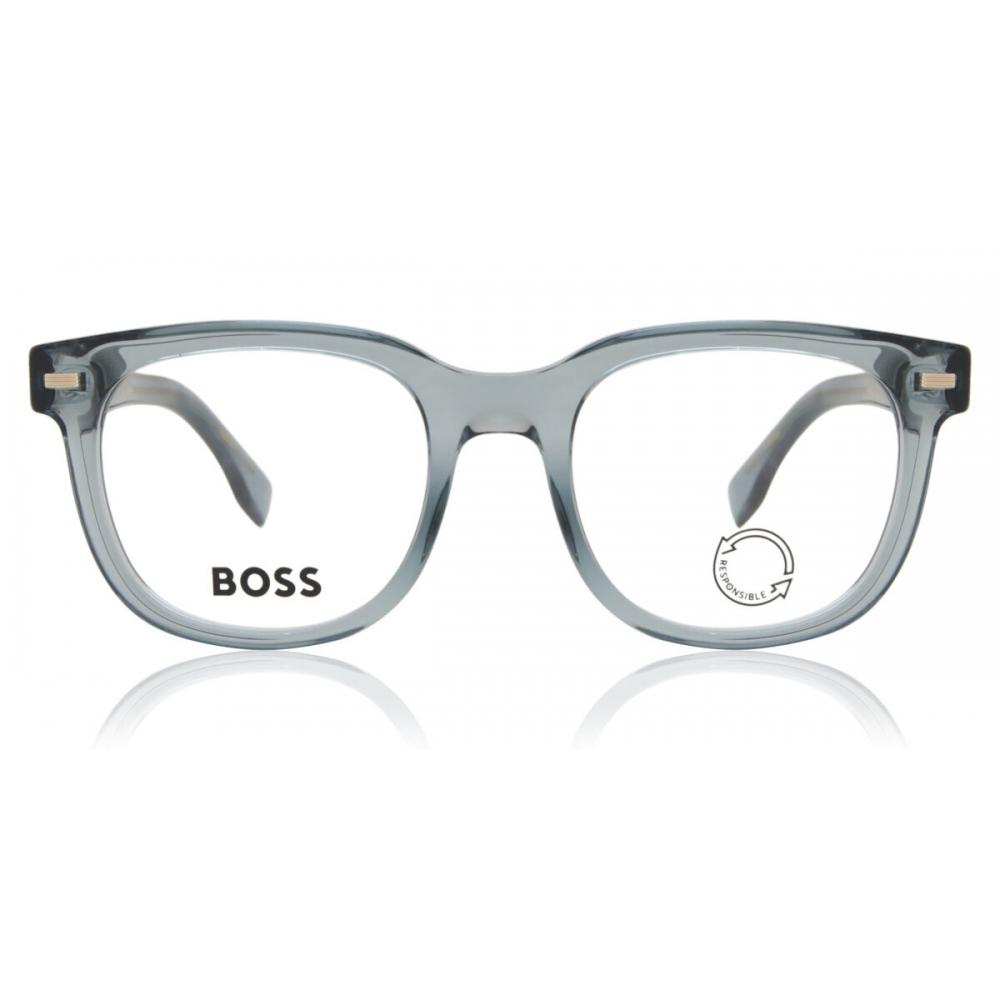

Boss 1444 N Zi9 meN Eyeglasses Transp Teal Blue/52