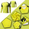 Custom Padded Goalie Jersey Soccer Goalie Shirt Personalized Goalkeeper Uniform Goalkeeper Kit for Kids Boys Youth Adults