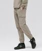 CHASECULT Men'S Tricot Fleece-Lined Cargo Jogger Pants - Beige