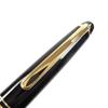 Great MONTBLANC fountain pen Meisterstück Classic white star black 14K mens Used