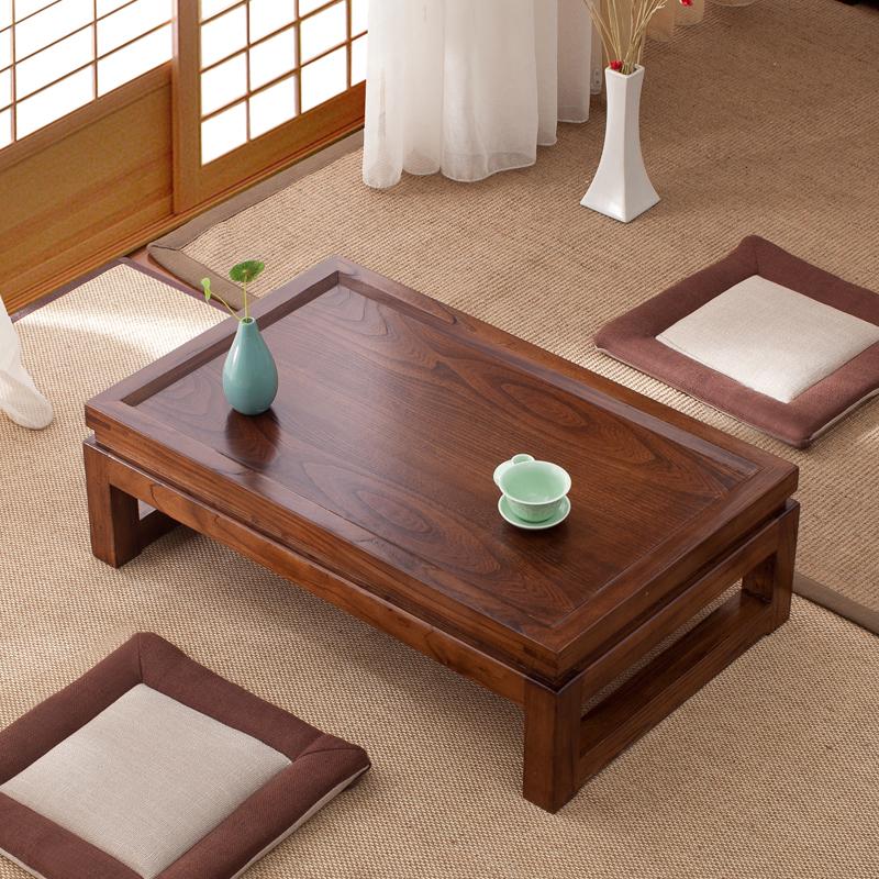 Zen Tatami Kafijas Galdiņš Masīvkoka Rakstāmgalds