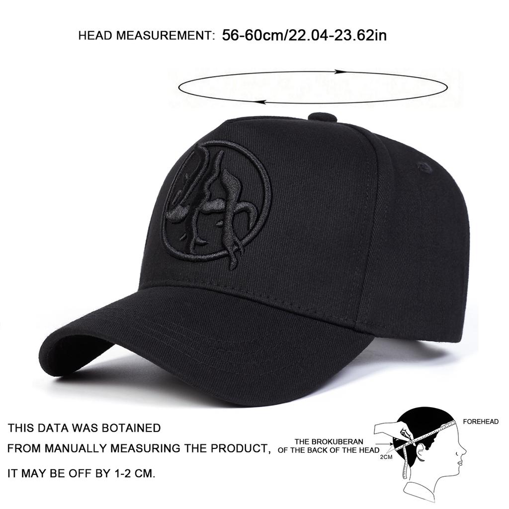 Unisex Personality Embroidery Baseball Caps Spring Autumn Outdoor Adjustable Casual Hats Sunscreen Hat Sports Cap