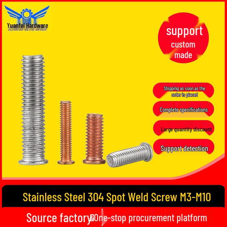 304 Stainless Steel Spot Welding and Brazing Screw