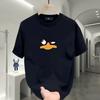 Trendy Brand Short-Sleeved Pure Cotton Men'S Printed T-Shirt Trendy Men'S And Women'S Versatile Round Neck T-Shirt Men'S