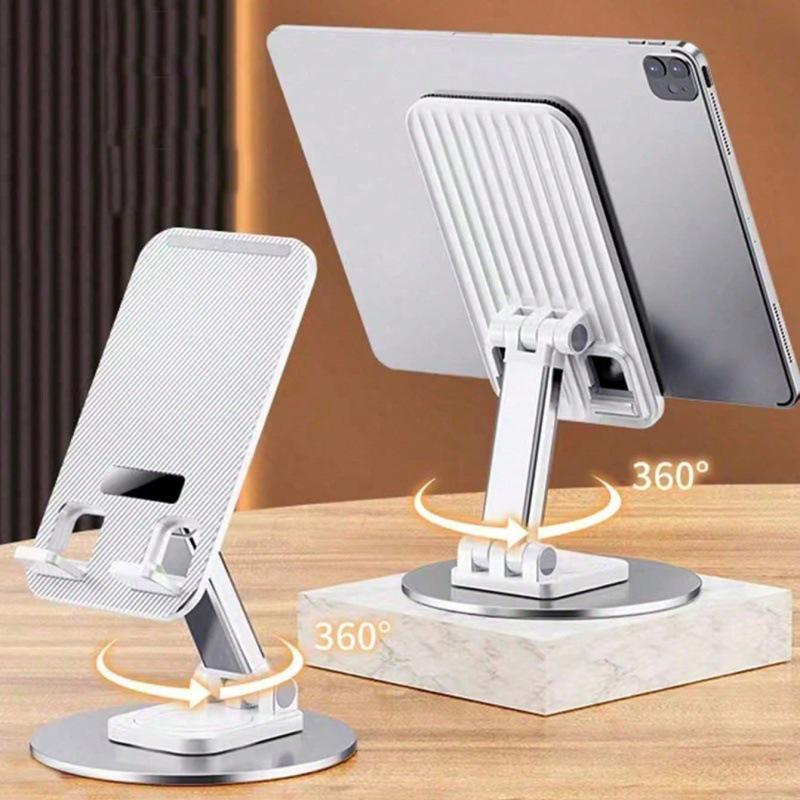 360° Rotating Aluminum Phone Holder & Tablet Stand