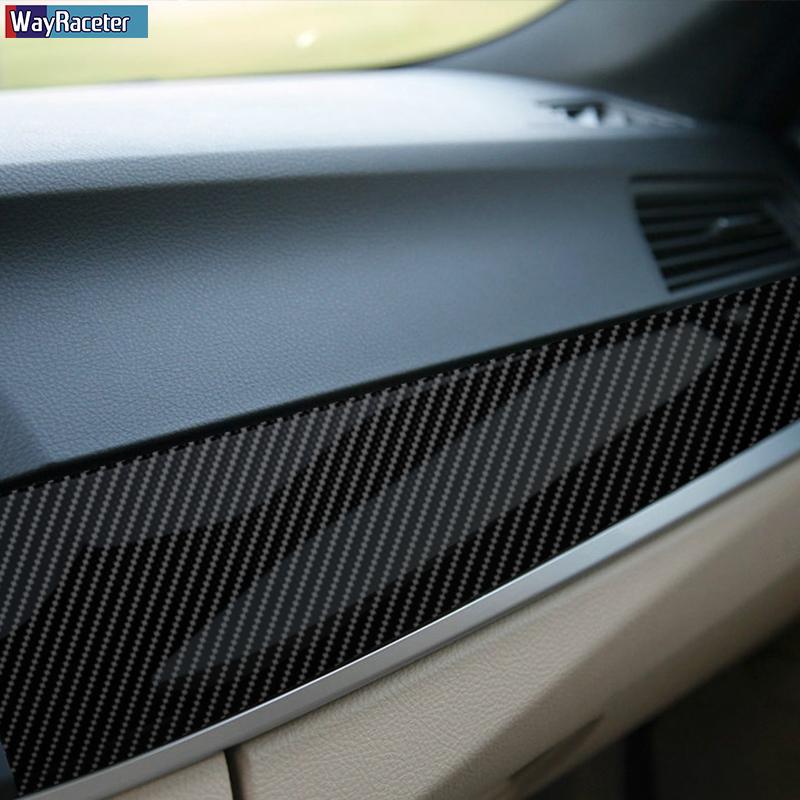 Anti Scratch Car Interior Trim Protective Film 5D Carbon Fiber Vinyl Sticker For BMW 5 Series F10 F11 2010-2017 Accessories
