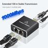 Network Cable Splitter With One To Two Simultaneous Internet Access Rj45 Splitter With One To Two Switch Ethernet Port Gigabit