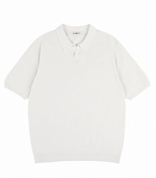AVANDRESS Daniel Open Collar Short Sleeve Knit - 9 Colors