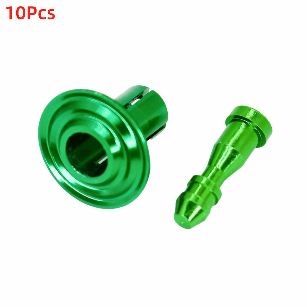 10Pcs 6mm Screw Nuts Multicolored Replacement Parts Expansion Buckle Aluminum Alloy Decorative Buckle