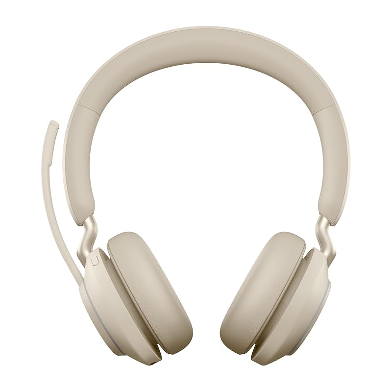 

Jabra Evolve2 65 - USB-A MS Teams Stereo Beige