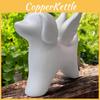 Exquisite Angel Wings Dog Sculpture Modern Resin Art For Home And Garden Dcor