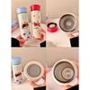 304 Stainless Steel Water Cup 500ml Vacuum Flask Cute Travel Mug