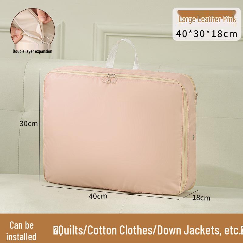 Compact Wardrobe Storage Bag for Jackets & Quilts