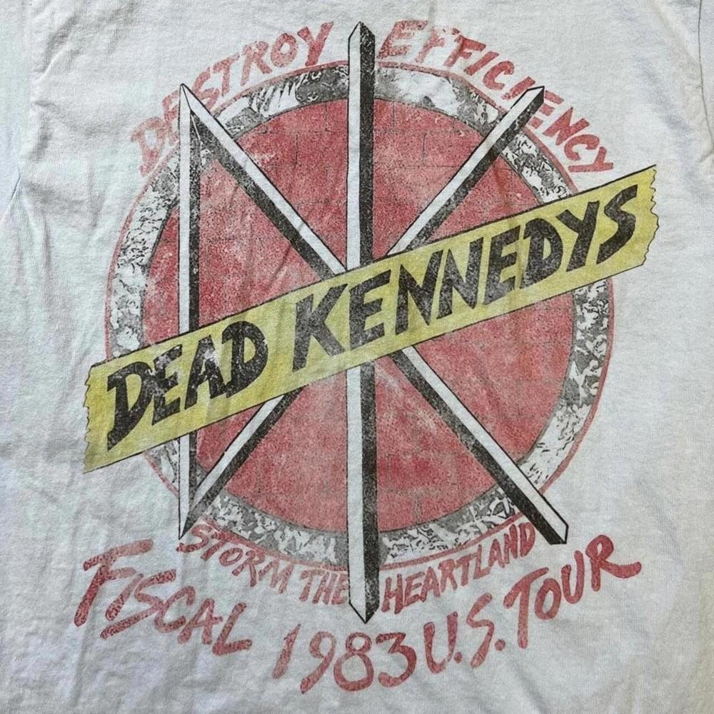 

Винтажная футболка группы Dead Kennedys, 1983 г., тур по США, унисекс, размер S - 5XL, SN139, унисекс XXL