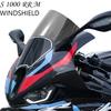 For BMW S1000RR M S1000RRM Front Windshield S 1000 RRM Accessories Motorcycle Front Deflector S 1000 RR M Windscreen S1000RR M