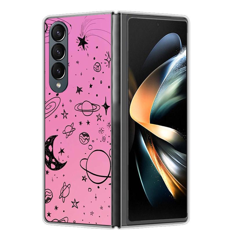 For Samsung Galaxy Z Fold6 Fold5 Z Fold 2 3 4 5 6 Fold5 Phone Case Astronaut Silicone Back Cover For Galaxy Z FOLD 6Funda Coque