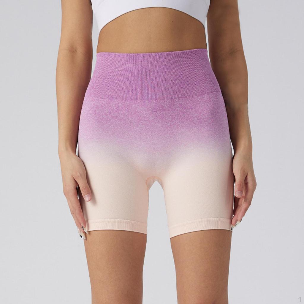 , Booty Elasticated Ladies Control Clothing Exposure High Body Waist for Cycling Fitness