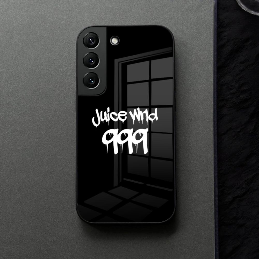 999 J-Juice W-WRLD Phone Case Glass For Samsung Galaxy S21 S25 S22 S20 S24 S23 Ultra Fe Plus A16 A34 A54 A24 Coque