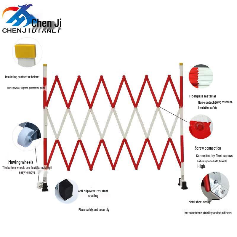 Fiberglass Insulated Telescopic Safety Fence
