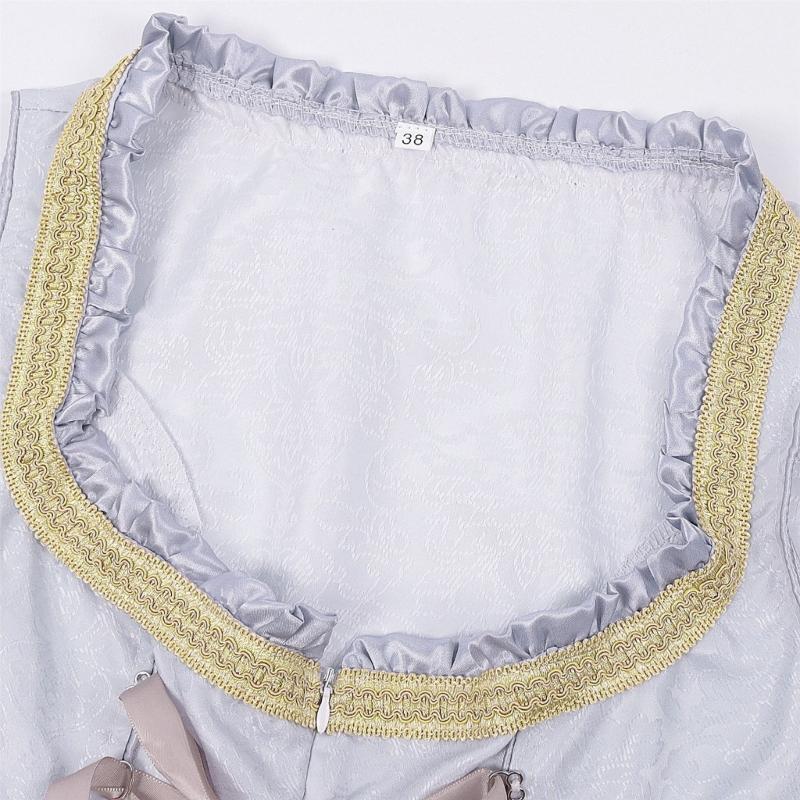 German Beer Festival Dress Suspender Dress Lace Blouse 3 Colors Breathable Polyester Costume Outfit