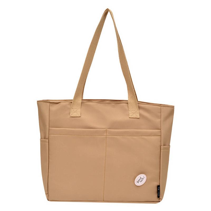 Oxford Cloth Shoulder Bag For Travel And Daily Use With Zipper Compartments