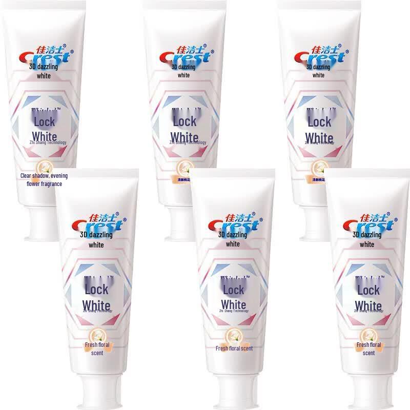 Crest Lock White Premium Peach Blossom Toothpaste