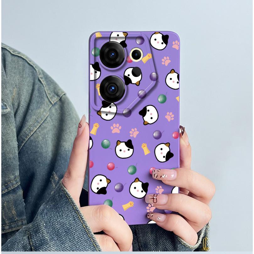 For Tecno Camon 20Premier 5G Phone Case 20 Premier 5G CK9n Cover Silicone Sweet Painted Shell Cartoon Funda Printed Casing Coque
