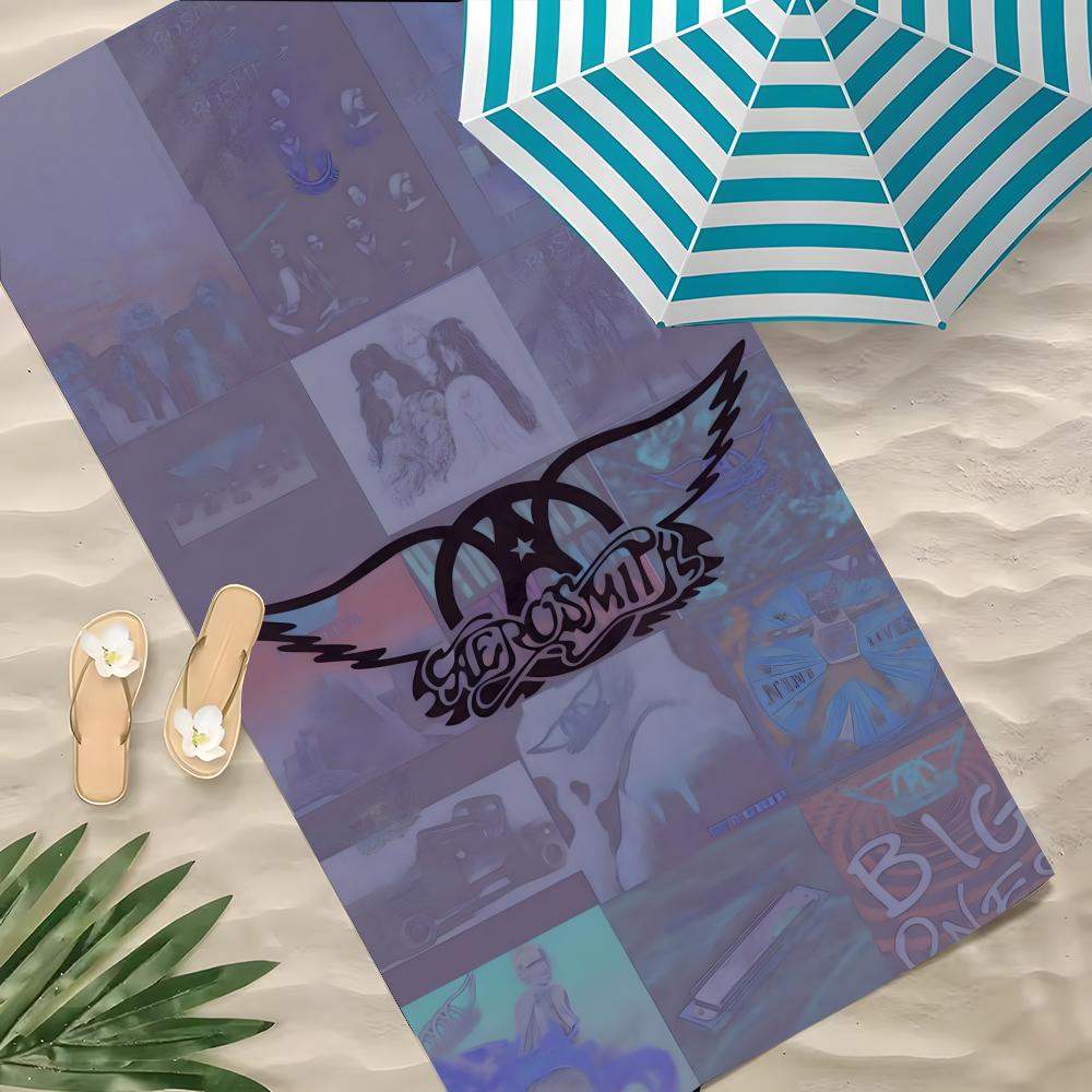A-Aerosmith Towel Microfiber Beach Towel, Quick-Dry, Sand-Free, Ultra-Fine Fiber, Super Soft.