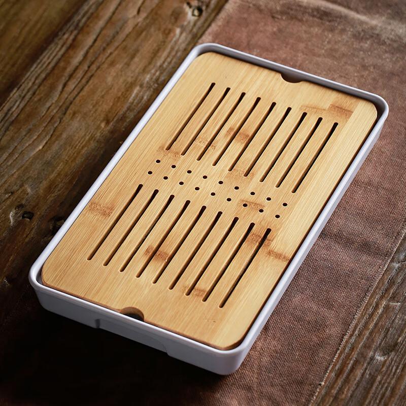 Chinese Hand-Painted Celadon Ceramic Kung Fu Tea Set