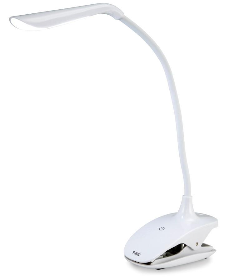 Fysic FL-11 - akumulatorowa lampka LED z zaciskiem, Fysic