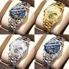 Swiss P972 Quartz Mens Watch With Luminous Dial Waterproof For Casual Wear