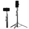 K29 Serie Selfie Stick Statief met Licht Uitschuifbaar tot 2,15m Houder voor Mobiele Telefoon