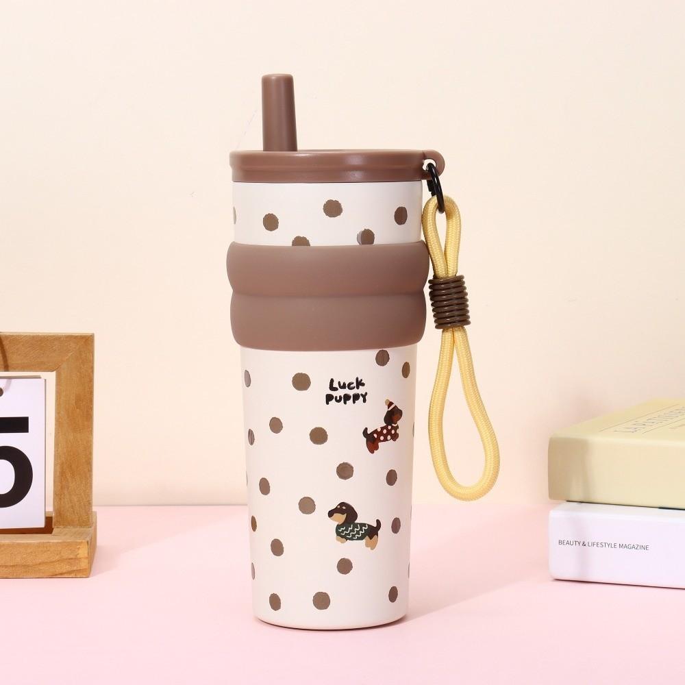 Stainless Steel Insulation Cup High-Capacity Vacuum Flask Portable Vacuum Cup  Travel