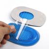 1Pair Silicon Gel Heel Cushion Insoles Soles Spur Support Shoe Pad Feet Care