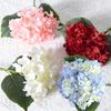 4pcs Hydrangea Artificial Flowers, 14In Realistic Hydrangea Flowers Bouquet Hydrangea Flowers Wedding Party Office Home Decor