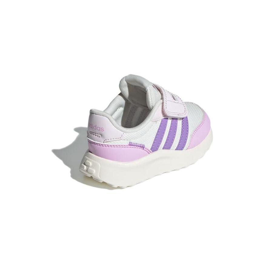 Adidas Neo Run 70S Slip Resistant Abrasion Resistant Low top Toddler Shoes White Pink Infant And Toddler ID1155