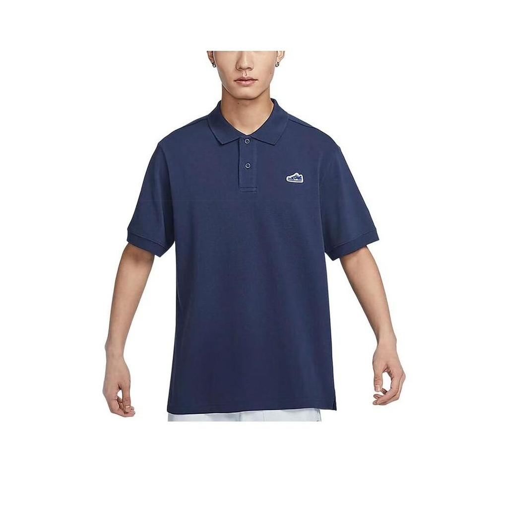 Nike Sports Casual Nautical Series Polo Short-Sleeve T-Shirt for Men HJ3960-410