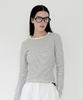 Kirsh Plain Stripe Slim Fit Long Sleeve [White]