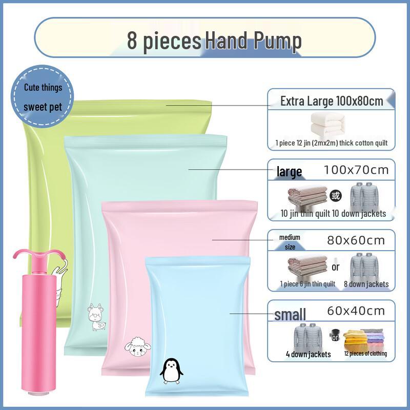 Handun Vacuum Storage Compression Bags with Pump
