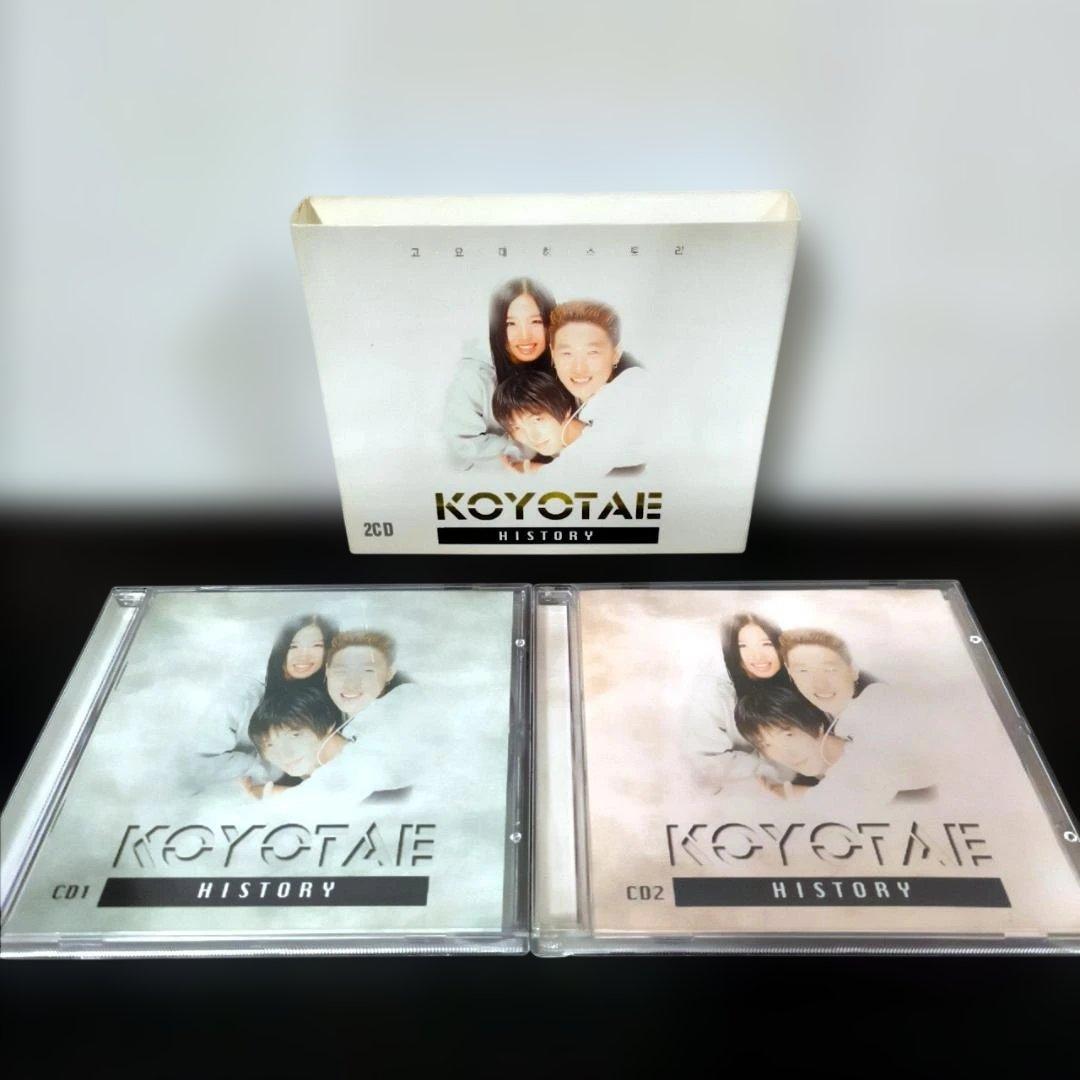 

[USED] KOYOTAE HISTORY 2-Disc Best Album CD K-POP Korea