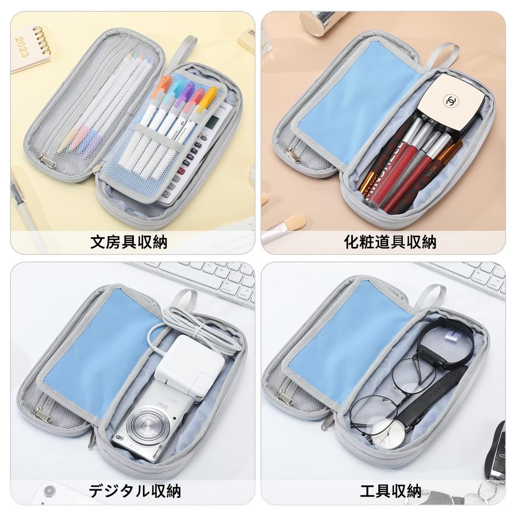 Omnpak Large Capacity Pencil Standing Pencil Simple and Suitable for Junior High and Elementary School and Boys and Pencil Pencil Fountain Eraser