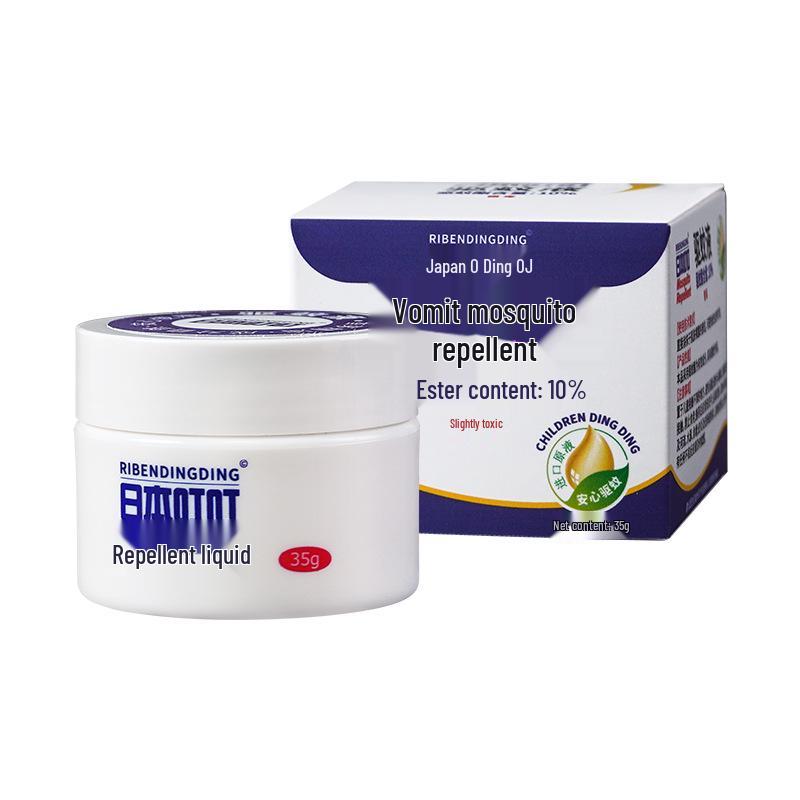 Ding Ding Японский ролик-аппликатор от комаров и зуда для взрослых и детей
