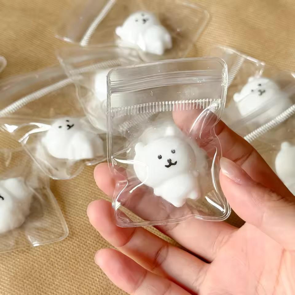 6pcs Self deprecating Bear Pinch Fun Bear Pinch Cute Expression Stress Relieving Toy Little Nose Ga Cute Prize