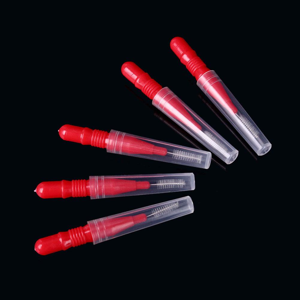 60pcs Interdental Brush Dental Floss Teeth Oral Clean Hygiene Toothpick Tools Toothpick Teeth Brush Oral Care Tool