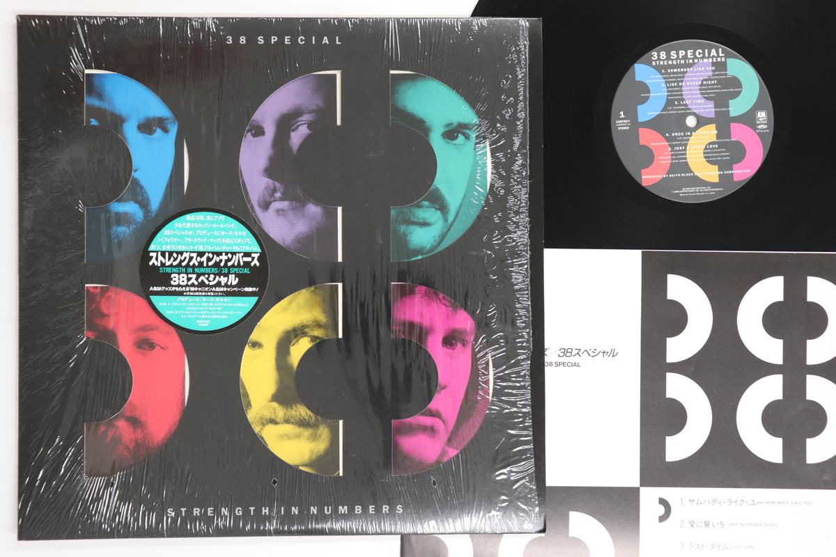 

LP Record 38 SPECIAL - Strength In Numbers C28Y3017 A&M 1986 Japan Rock Used