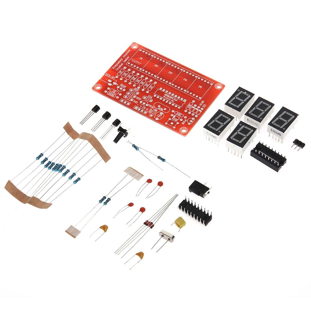 5 Digits Display Digital Frequency Counter Module 1Hz-50MHz Crystal Oscillator Frequency Counter Tester with Shell Case