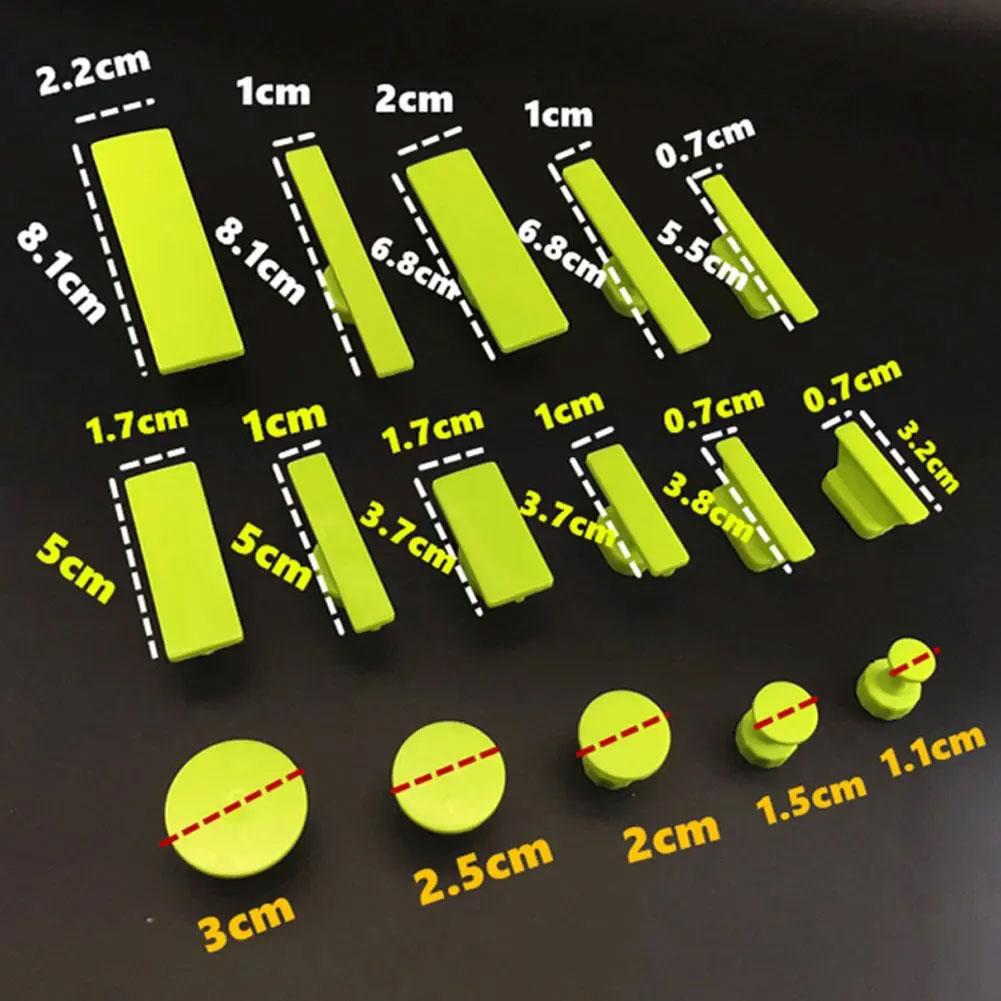 Paintless Car Body Dent Removal Pulling Tabs T Slide Hammer Metal Surface Automobile Dent Repair Tools