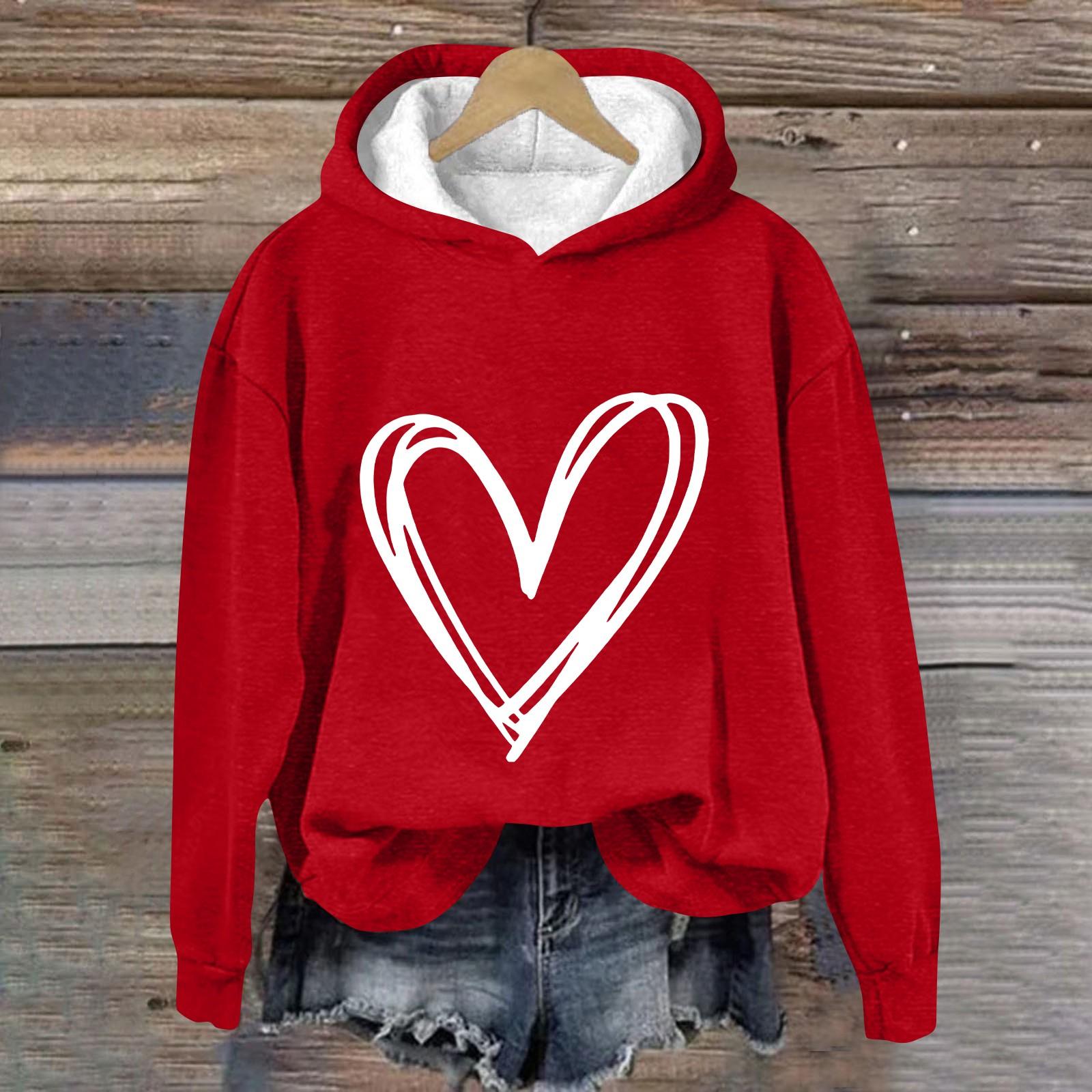 

Женские толстовки с длинным рукавом с принтом, толстовки, одежда для девочек-подростков, повседневные пуловеры, модные повседневные универсальные повседневные толстовки, топ XL арбуз красный