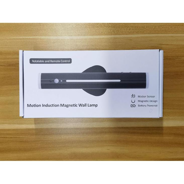 Hapfish Battery Operated Wall Sconces Decor Set of Two, Motion Sensor Rechargeable Cordless Wall Lights Indoor, Metal Magnetic Wireless Rotatable,