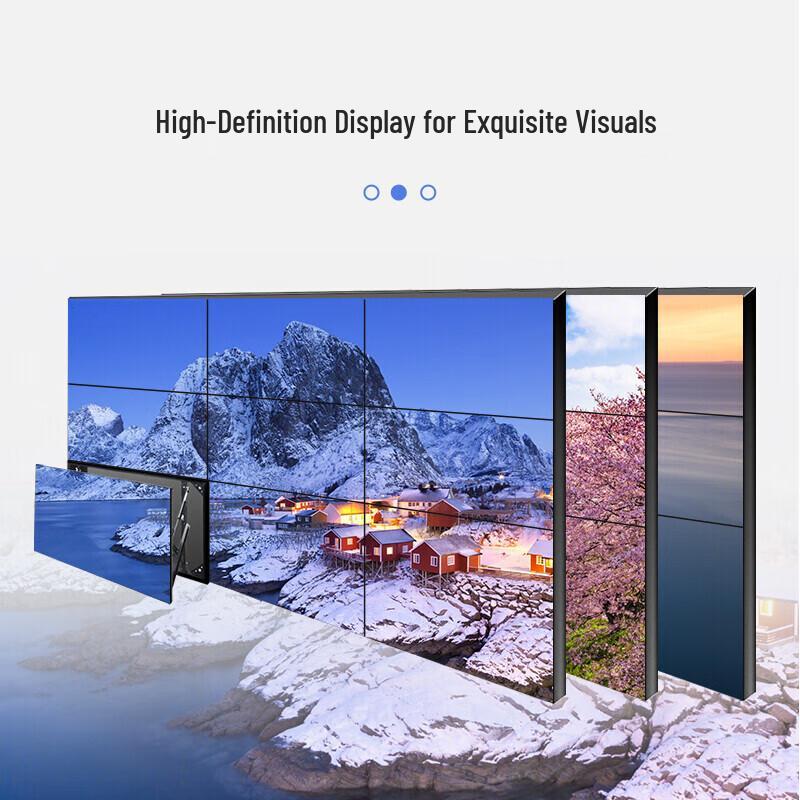 

Modular LCD Splicing Display System